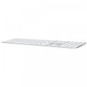 Klawiatura Magic Keyboard z Touch ID i polem numerycznym dla modeli Maca z czipem Apple - angielski (międzynarodowy) - białe kla