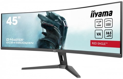 Monitor 45 cali G-Master GCB4580DQSN-B1, VA,DQHD,165HZ,USB-C-DOCK,RJ45,32:9, 1500R,450cd/m2,3000:1,0.8ms,3xUSB,2xHDMI,1xDP,2x3W Monitor 45 cali G-Master GCB4580DQSN-B1, VA,DQHD,165HZ,USB-C-DOCK,RJ45,32:9, 1500R,450cd/m2,3000:1,0.8ms,3xUSB,2xHDMI,1xDP,2x3W