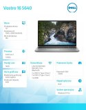 Laptop Vostro 16 (5640) Win11Pro 7-150U/16GB/512GB SSD/16.0 FHD+/Intel Graphics/FgrPr/WLAN+BT/Backlit Kb/4 Cell/3YPS