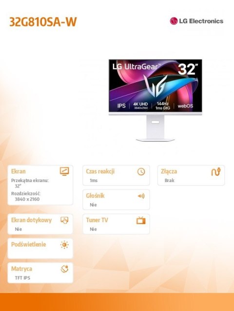 Monitor 32G810SA-W