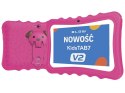Tablet KidsTAB7 V2 4/32GB różowe etui kamera 2MP