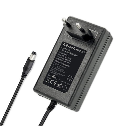 Automatyczna ładowarka do akumulatora AGM GEL STD 6V 12V | 1.5A |Prostownik z sygnalizatorem LED Automatyczna ładowarka do akumulatora AGM GEL STD 6V 12V | 1.5A |Prostownik z sygnalizatorem LED