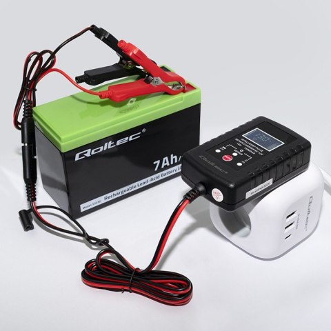 Automatyczna ładowarka do akumulatora AGM GEL STD 6V/12V | 2A | Prostownik z funkcją naprawy i wyświetlaczem LED Automatyczna ładowarka do akumulatora AGM GEL STD 6V/12V | 2A | Prostownik z funkcją naprawy i wyświetlaczem LED