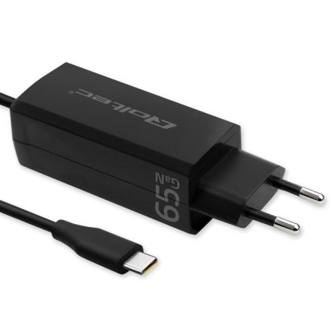 Ładowarka sieciowa 65W GaN | 5-20V | 3-3.25A | USB-C 3.1 Ładowarka sieciowa 65W GaN | 5-20V | 3-3.25A | USB-C 3.1