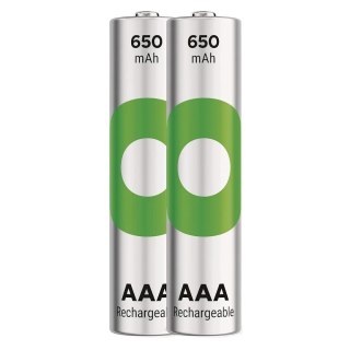 Akumulatorki R03/AAA Ni-MH 650mAh blister 2szt. GP RECYKO