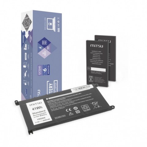 Bateria do Dell Inspiron 14 5481, 5590 3600 mAh (41 Wh) 11.4 Volt Bateria do Dell Inspiron 14 5481, 5590 3600 mAh (41 Wh) 11.4 Volt
