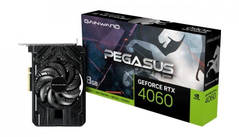 Karta graficzna RTX 4060 PEGASUS 8GB GDDR6 128bit 3DP/HDMI Karta graficzna RTX 4060 PEGASUS 8GB GDDR6 128bit 3DP/HDMI