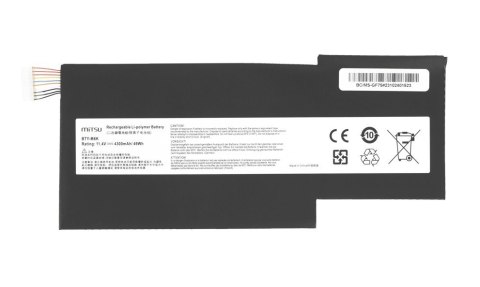 Bateria BTY-M6K MS-17B4 do MSI GS63VR GS73 GF75 4300 mAh (49 Wh) 11.4V Bateria BTY-M6K MS-17B4 do MSI GS63VR GS73 GF75 4300 mAh (49 Wh) 11.4V