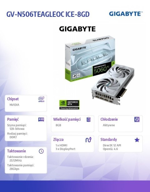 Karta graficzna GV-N506TEAGLEOC ICE-8GD