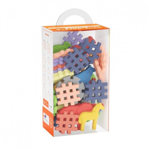 Klocki Waffle Mini - Zwierzęta 42 elementy Klocki Waffle Mini - Zwierzęta 42 elementy