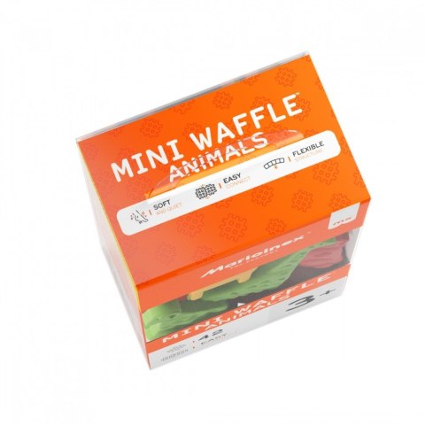 Klocki Waffle Mini - Zwierzęta 42 elementy Klocki Waffle Mini - Zwierzęta 42 elementy