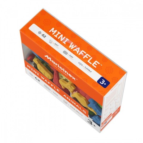 Klocki Waffle Mini - Zwierzęta 62 elementy Klocki Waffle Mini - Zwierzęta 62 elementy