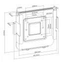 Uchwyt do MAC Mini scienny biurkowy MC-473
