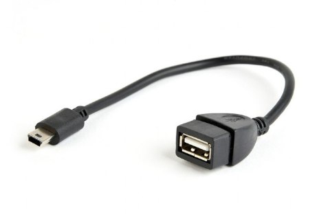 Kabel OTG USB Mini BM -> USB AF 15cm Kabel OTG USB Mini BM -> USB AF 15cm