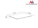 Uchwyt półka do DVD 8kg MC-629