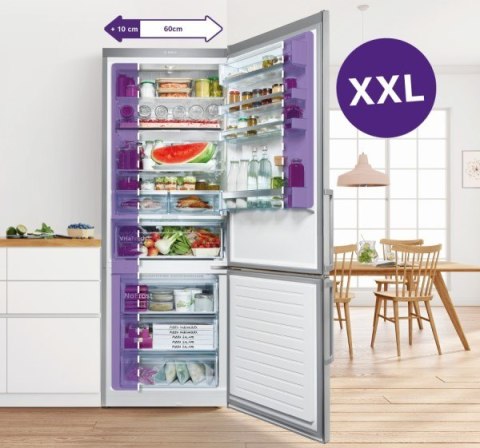 Chłodziarko-zamrażarka XXL KGV58VLEAS