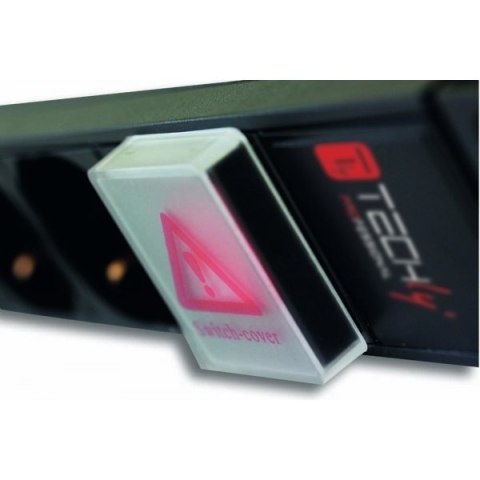 Listwa zasilająca Rack 19 cali do UPS 12 gniazd, 2m czarna, 250V/16A Listwa zasilająca Rack 19 cali do UPS 12 gniazd, 2m czarna, 250V/16A