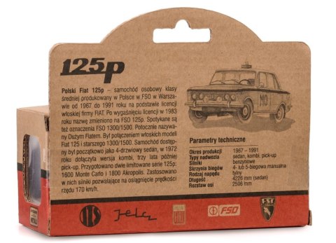 Pojazd PRL Fiat 125P MO Pojazd PRL Fiat 125P MO