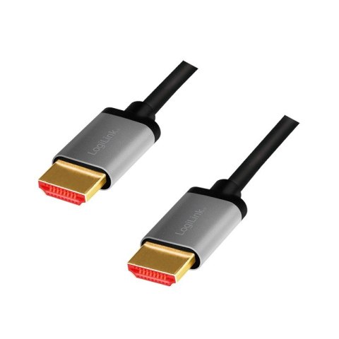 Kabel HDMI 2.1 8K/60Hz aluminiowy 3m Kabel HDMI 2.1 8K/60Hz aluminiowy 3m