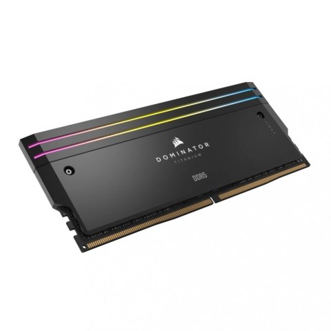 Pamięć DDR5 Dominator Titanium RGB 64GB/6600(2*32GB) CL32 Intel XMP Pamięć DDR5 Dominator Titanium RGB 64GB/6600(2*32GB) CL32 Intel XMP