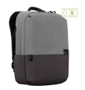 Plecak 16 cali Sagano EcoSmart Commuter czarno-zielony