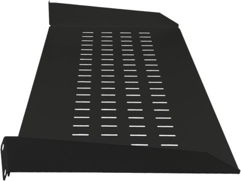 Półka stała 19 cali 1U głębokość 250mm Czarna Półka stała 19 cali 1U głębokość 250mm Czarna