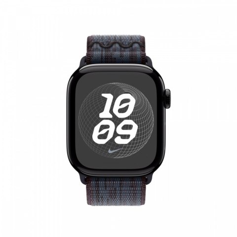 Opaska sportowa Nike w kolorze czarnym/niebieskim do koperty 40 mm Opaska sportowa Nike w kolorze czarnym/niebieskim do koperty 40 mm