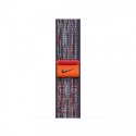 Opaska sportowa Nike w kolorze niebieskim/czerwonym do koperty 42 mm