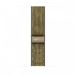 Opaska sportowa Nike w kolorze zielonym/szarym do koperty 46 mm