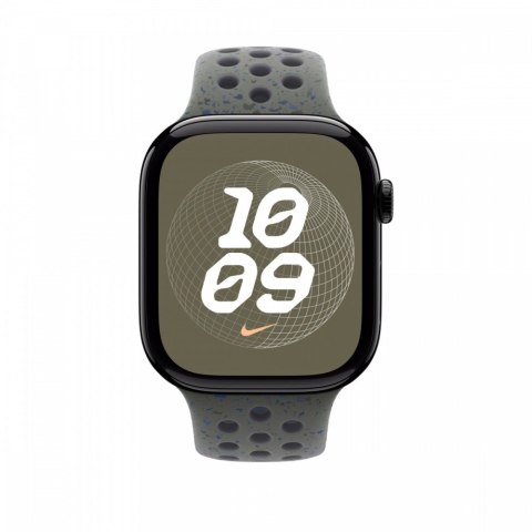 Pasek sportowy Nike w kolorze cargo khaki do koperty 46 mm - rozmiar M/L Pasek sportowy Nike w kolorze cargo khaki do koperty 46 mm - rozmiar M/L