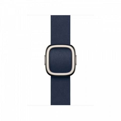Pasek w kolorze głębinowego błękitu z klamrą nowoczesną do koperty 42 mm - rozmiar S Pasek w kolorze głębinowego błękitu z klamrą nowoczesną do koperty 42 mm - rozmiar S