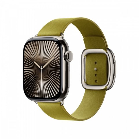 Pasek w kolorze zieleni Chartreuse z klamrą nowoczesną do koperty 42 mm - rozmiar M Pasek w kolorze zieleni Chartreuse z klamrą nowoczesną do koperty 42 mm - rozmiar M