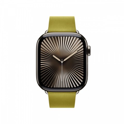 Pasek w kolorze zieleni Chartreuse z klamrą nowoczesną do koperty 42 mm - rozmiar S Pasek w kolorze zieleni Chartreuse z klamrą nowoczesną do koperty 42 mm - rozmiar S