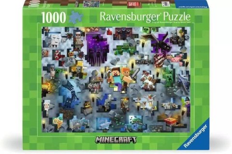 Puzzle 1000 elementów Minecraft Challenge Puzzle 1000 elementów Minecraft Challenge