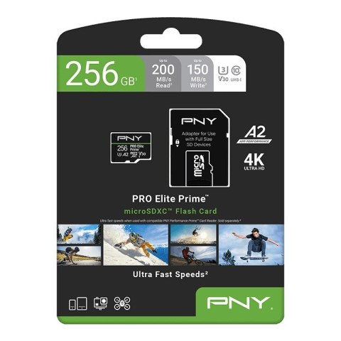 Karta pamięci microSDXC Elite Prime 256GB + adapter SD Karta pamięci microSDXC Elite Prime 256GB + adapter SD