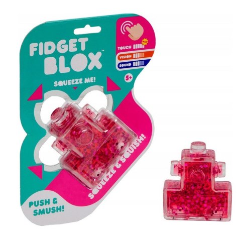 Spinner Fidget Blox Squeeze Me czerwony Spinner Fidget Blox Squeeze Me czerwony