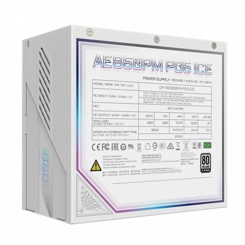 Zasilacz modularny GP-AE850PM PG5 ICE Zasilacz modularny GP-AE850PM PG5 ICE