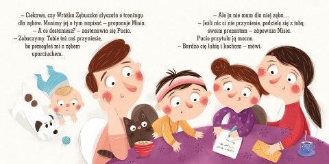 Książeczka Pucio i Wróżka Zębuszka Książeczka Pucio i Wróżka Zębuszka
