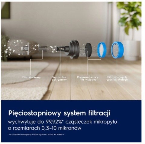 Odkurzacz pionowy Hygienic 600 EP61HB21UV Odkurzacz pionowy Hygienic 600 EP61HB21UV