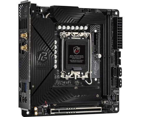 Płyta główna B760I LIGHTNING WIFI s1700 2DDR5 mITX DP/HDMI