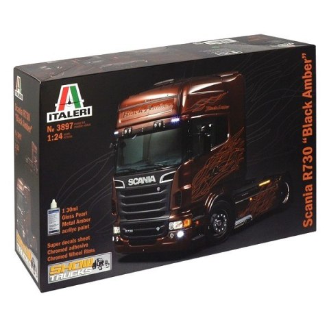 ITALERI Scania R730 Black Amber ITALERI Scania R730 Black Amber