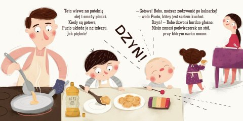 Książeczka Pucio zostaje kucharzem, czyli o radości z jedzenia Książeczka Pucio zostaje kucharzem, czyli o radości z jedzenia