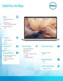 Laptop Dell Pro 14 Plus PB14255/Ryzen AI 7 PRO 350/32GB/1TB SSD Gen4/14.0 FHD+/Radeon 860M/FgrPr&SmtCd/FHD/IR Cam/Mic/WLAN+BT/Ba