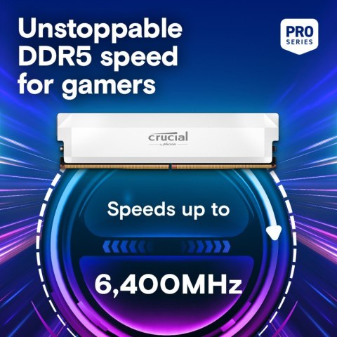 Pamięć DDR5 Pro OC 32/6000(1*32GB) CL40 biała