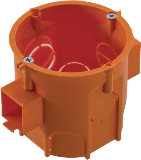 Puszka PK60 Lux głęboka łączeniowa z wkrętami pomarańczowa Pawbol - A.0006LP Puszka PK60 Lux głęboka łączeniowa z wkrętami pomarańczowa Pawbol - A.0006LP