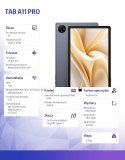 Tablet Tab A11 Pro 11 cali 8/256GB LTE Szary