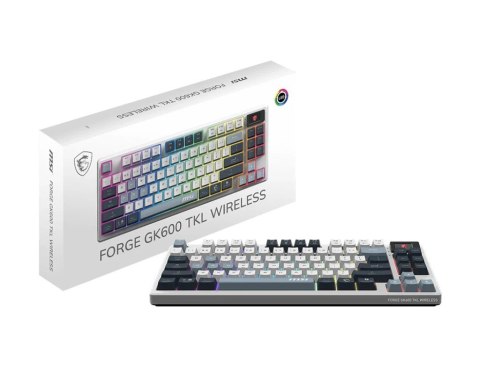 Klawiatura gamingowa Forge GK600 TKL SKY US Klawiatura gamingowa Forge GK600 TKL SKY US