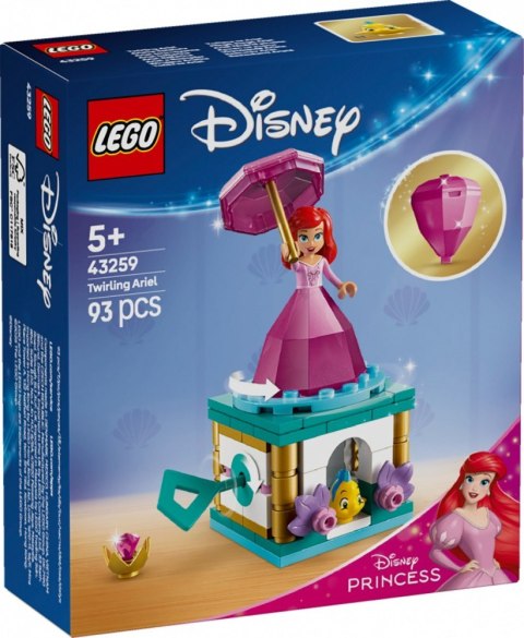 Klocki Disney 43259 Wirująca Arielka Klocki Disney 43259 Wirująca Arielka
