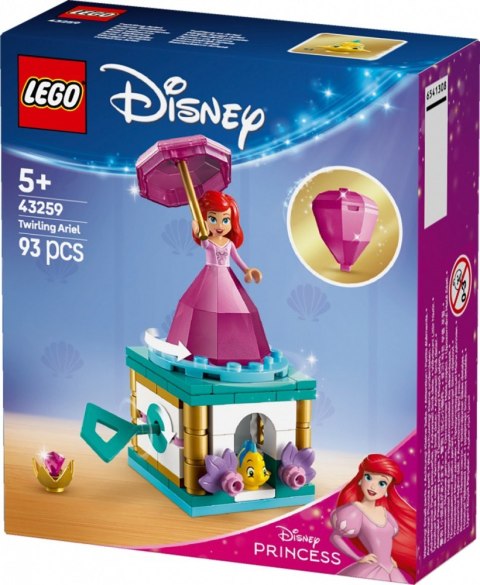 Klocki Disney 43259 Wirująca Arielka Klocki Disney 43259 Wirująca Arielka