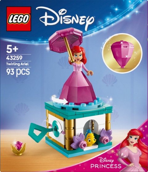 Klocki Disney 43259 Wirująca Arielka Klocki Disney 43259 Wirująca Arielka